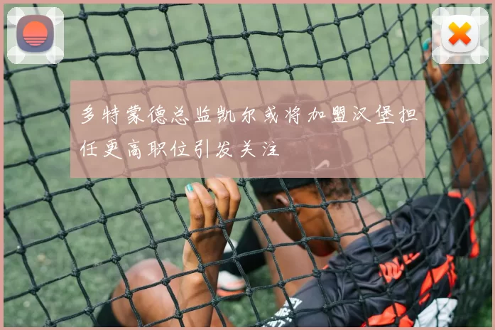 多特蒙德总监凯尔或将加盟汉堡担任更高职位引发关注
